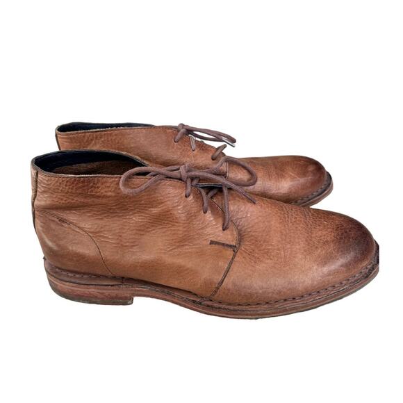 Cole Haan Men's Glenn Chukka Brown Distressed Soft Leather Boots, Size 9M - Picture 1 of 7